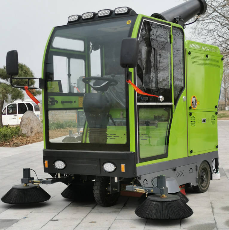 汕头道路清洁广泛应用电动环卫清扫车